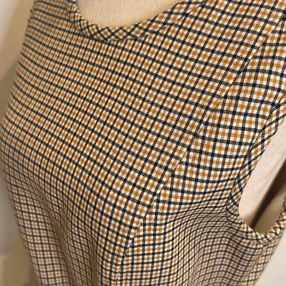 TOCCIN (NY) SLEEVELESS DRESS WITH TIE WAIST DETAIL LINED SIZE 8 LIKE NEW - Picture 4 of 10